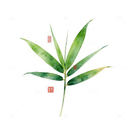 水墨竹子装饰画
