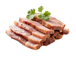 切片熟牛肉配香菜图片