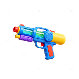 彩枪玩具喷射小球