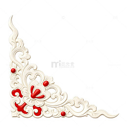 雕花装饰艺术浮雕图案