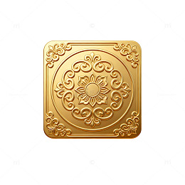 金碧辉煌雕花装饰图案