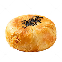 酥皮面包美食糕点图片素材