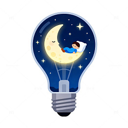 灯泡中的梦幻睡眠