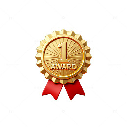 金奖徽章荣誉标识设计元素