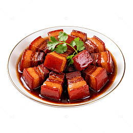 红烧肉美食菜肴片