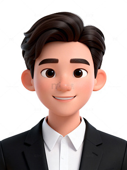 3D卡通男性职业形象
