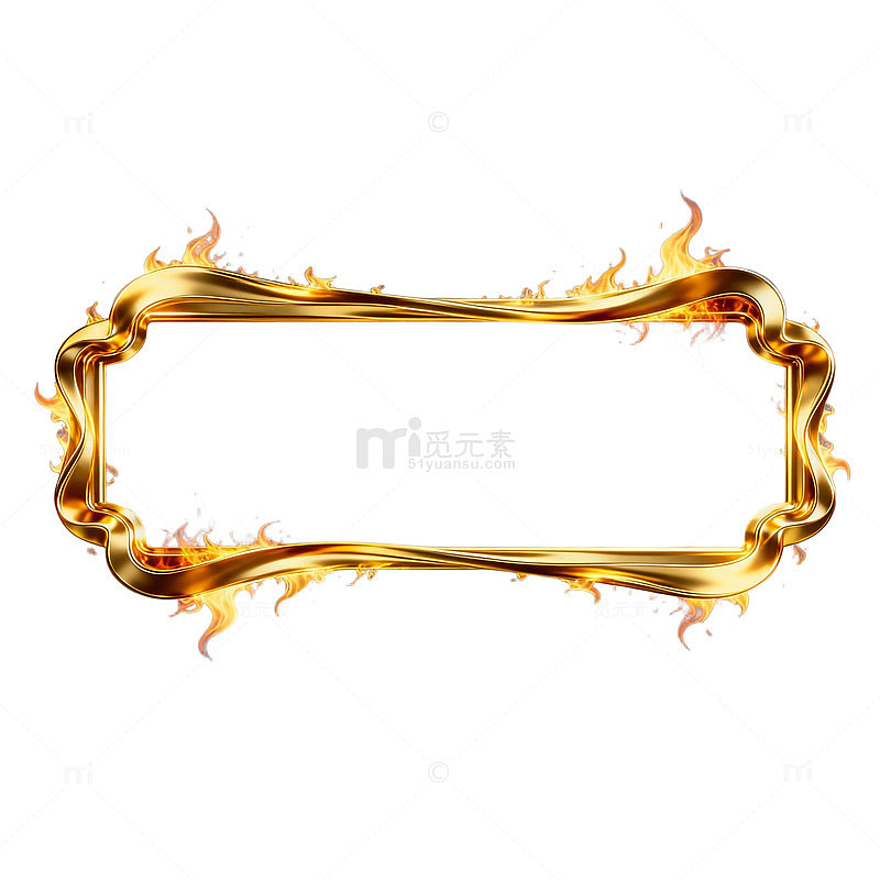 火焰框架艺术框