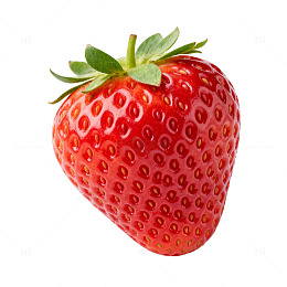 新鲜草莓特写片