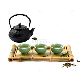 简约茶具茶艺展示