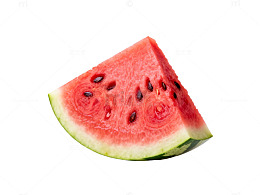 西瓜切片透明背景素材