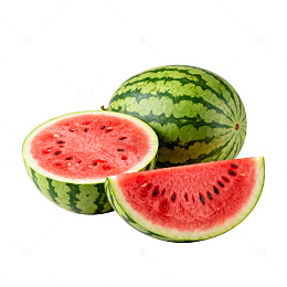 清新西瓜水果插画