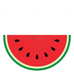 西瓜卡通图案设计元素