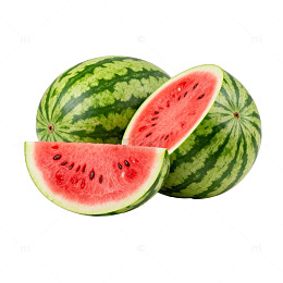 清新西瓜水果写真图片