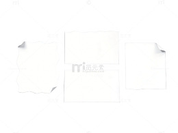 简约白纸张设计素材