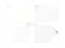 白纸样张设计素材