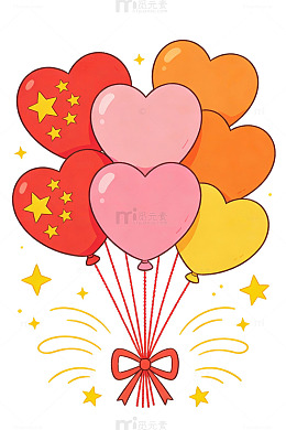 卡通气球烟花图案88