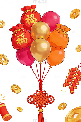 新春福袋气球海报52