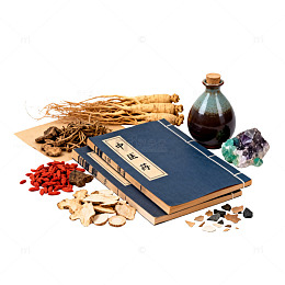 中药材古籍药瓶设计素材