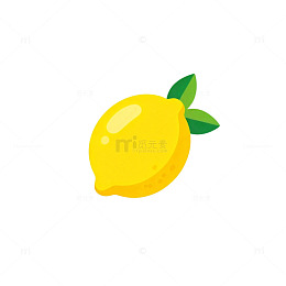 卡通柠檬插画设计元素