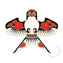 传统中国风风筝图案设计