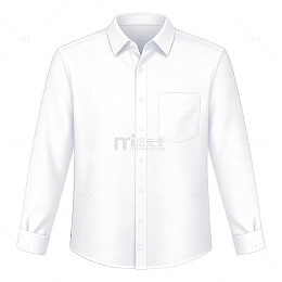 白色衬衫男士正装素材