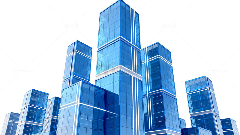 现代都市高楼大厦建筑素材