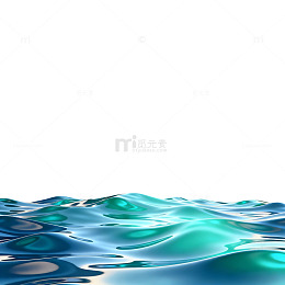 蓝绿色调水面波动特效背景