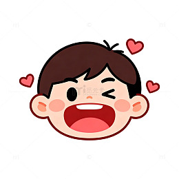 卡通可爱小男孩头像表情包