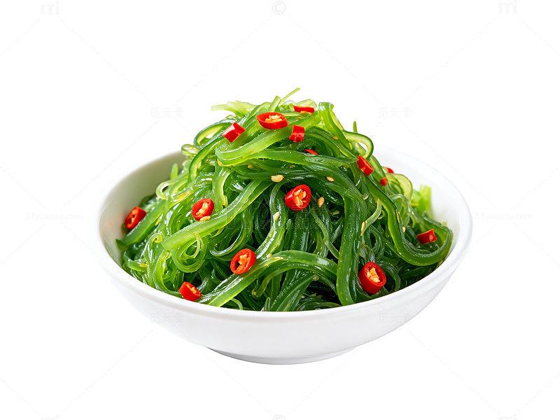 凉拌海带丝美食