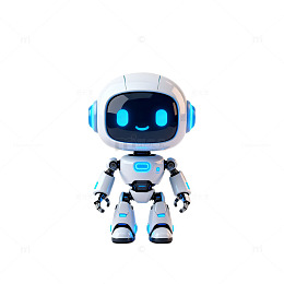 可爱机器人3D建模设计图