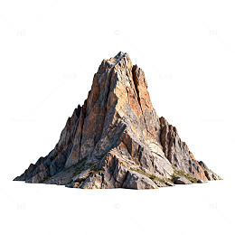 山峰造型三维建模渲染图