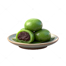 青团糕点美食片