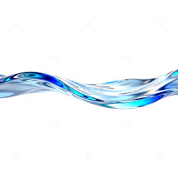 蓝色水波流动艺术图案