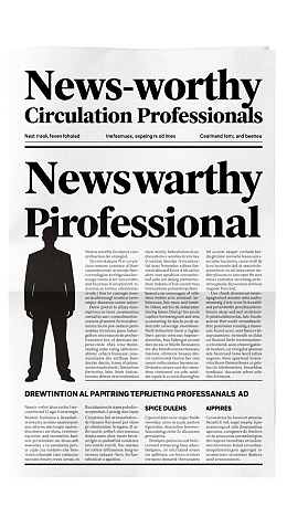 新闻专业人员讽刺广告