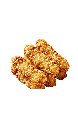 金黄酥脆的炸鸡块图片