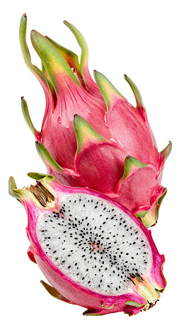 火龙果切面展示图片