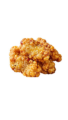 金黄酥脆的炸鸡块图片