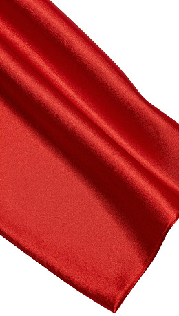 红色丝绸布料特写图片