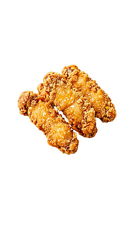金黄酥脆炸鸡翅图片