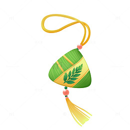 香囊艾草端午节元素