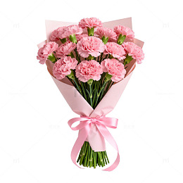 粉色康乃馨花束装饰图片