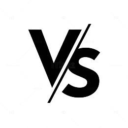 VS对决标志设计素材