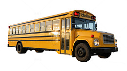 标准黄色校车