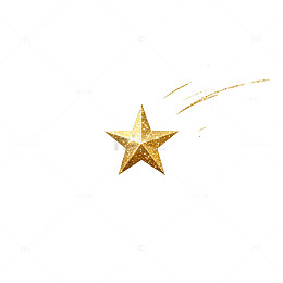 金色星光闪耀动态效果图案