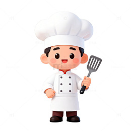 【标题】卡通厨师形象设计素材