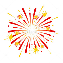 绚丽烟花节日庆典素材