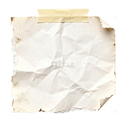 复古纸片破损纸张背景