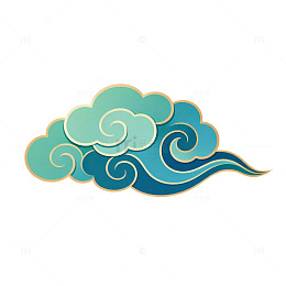 中国风祥云图案设计元素