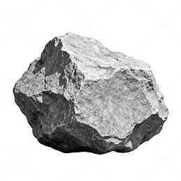 灰白色岩石特写