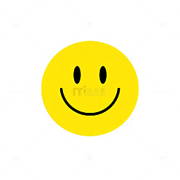 简约笑脸表情图标设计元素